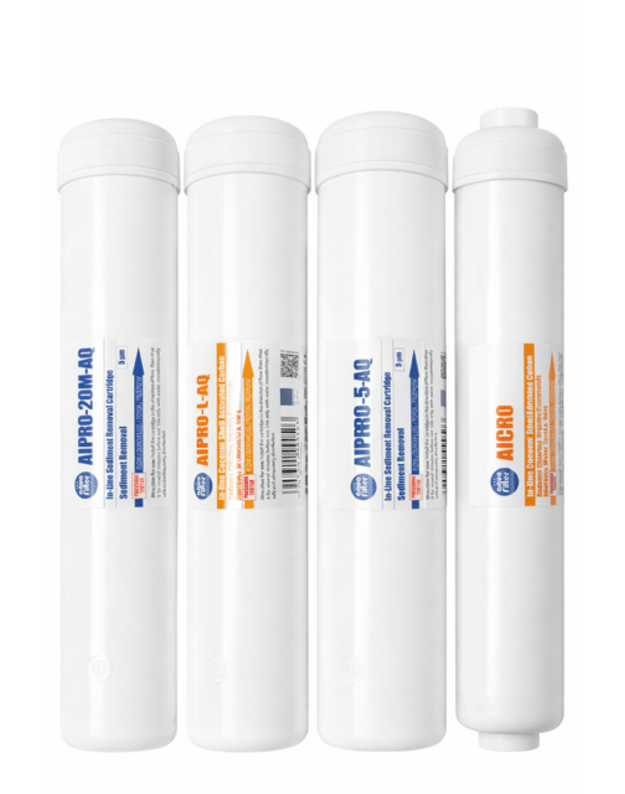 Aquafilter OSMOSO RO Spure 4 filtrų komplektas