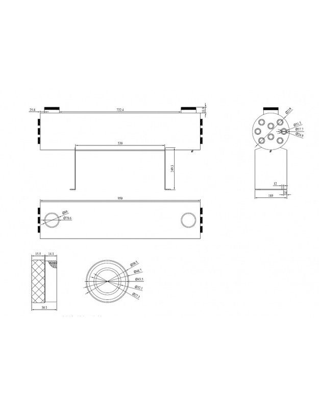 UV vandens filtras UV-LS-440, 8 lempos 1