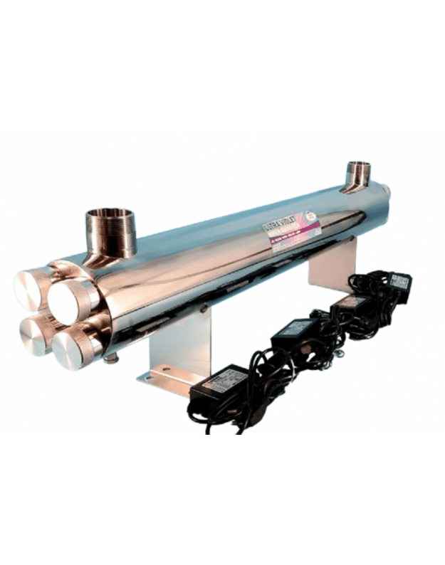 UV filtras su lempa PHILIPS 4x55W = 220W, 2'', 10,8 m3/h