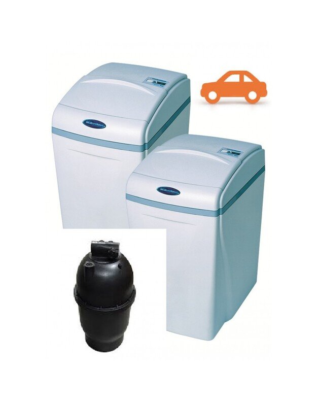 VANDENS MINKŠTINIMO FILTRO KOLONA SU DERVA - WATERBOSS 700