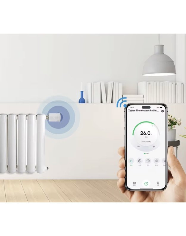 Išmanus radiatoriaus termostatas H360 WIFI SMART 3
