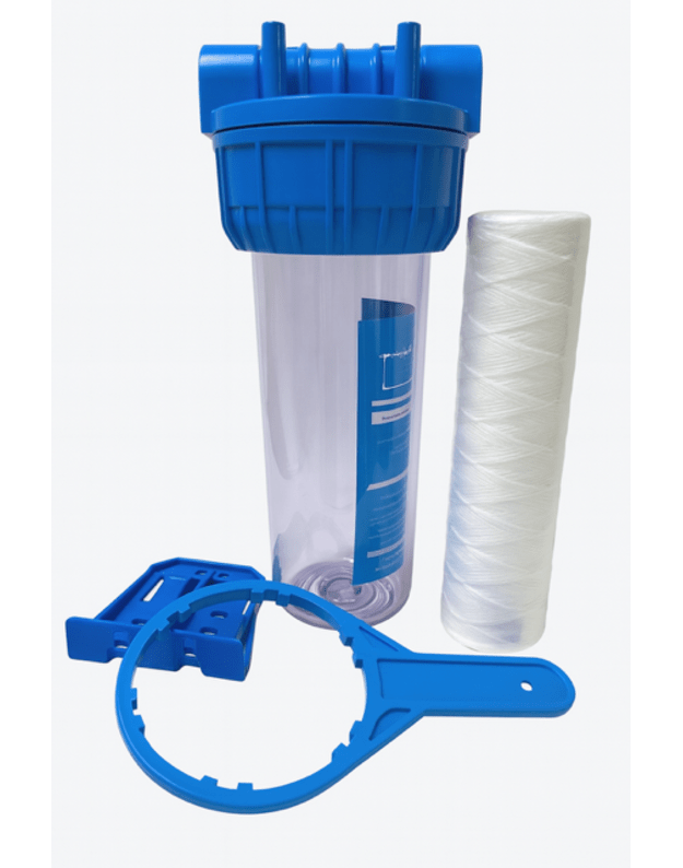 Mechaninio filtro korpusas 10'' komplektas