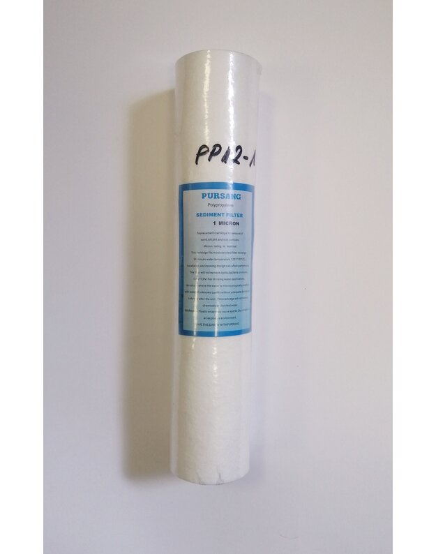Polipropileninis filtravimo elementas (kasetė) PP12-1