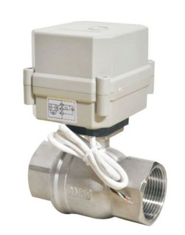 2-jų eigų rutulinis ventilis su pavara T32